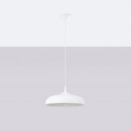 Luminosa Lighting Luminosa Gina 38Cm Dome Pendant Ceiling Light White - thumbnail 3