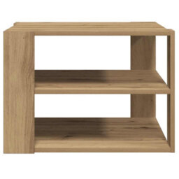 Berkfield Coffee Table Artisan Oak 58X58X40 Cm Engineered Wood - thumbnail 5