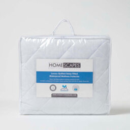 Homescapes Quilted Waterproof Mattress Protector, Euro 90 X 200 Cm - thumbnail 6