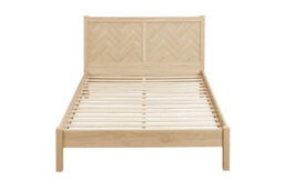 Birlea Double Bed Frame Oak Brown Wooden Herringford 4Ft 6 135Cm - thumbnail 8
