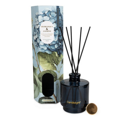 Candlelight Blue Hydrangea & Jasmine Reed Diffuser, 200Ml - image 1