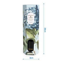 Candlelight Blue Hydrangea & Jasmine Reed Diffuser, 200Ml - thumbnail 4