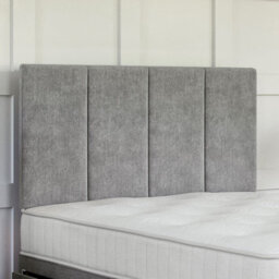 Divan Base Direct Wool Clay Platform Top Divan Bed No Storage Base 4Ft Small Double + Arezzo Floor Standing Headboard - thumbnail 3