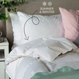 Snuggledown Scandinavian Duck Feather And Down Duvet, 2 Medium Pillows, 10.5 Tog, King - thumbnail 3