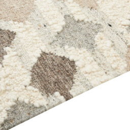Beliani Rug Kaghtsrashen Beige 160 X 230 Cm Wool Kilim - thumbnail 5