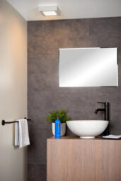 Lucide Brice-Led Modern Flush Ceiling Light Bathroom - Led Dim. - 1X15W 3000K - Ip44 - White - thumbnail 4