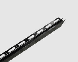 Ilcom Shower Profile Glass Fixing Lpsl In Gloss Black Stainless Steel - thumbnail 3