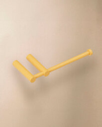 Cosmic Toilet Roll Holder, Mustard, Logic Collection - thumbnail 2