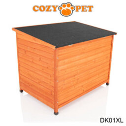 Dog Kennel By Cozy Pet Xl Size Insulated Wooden Puppy Kennels House Dk01Xl - thumbnail 9