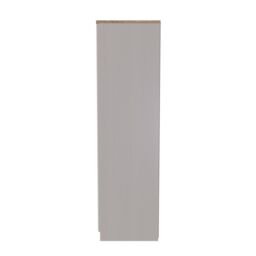 Sevilla Ready Assembled Traditional Matt Beige Oak Effect Large Triple Wardrobe With 1 Mirror Door (H)1825mm (W)1110mm (D)530mm - thumbnail 8