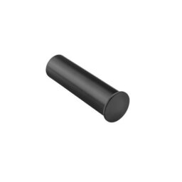 Cosmic Toilet Roll Holder, Black Matt, Wall-Mounted, 12,5 Cm. Collection Bwc - thumbnail 1