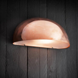 Nordlux Scorpius Outdoor Copper Wall Light Coastal/marine Safe Brown,mains