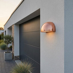 Nordlux Scorpius Outdoor Copper Wall Light Coastal/marine Safe Brown,mains - thumbnail 5