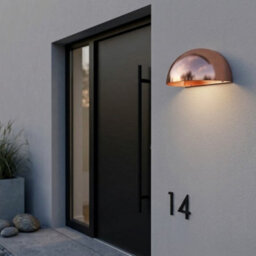 Nordlux Scorpius Outdoor Copper Wall Light Coastal/marine Safe Brown,mains - thumbnail 4