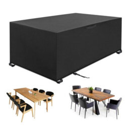 Garden Furniture Cover, Rectangular Table Protective Waterproof And Uv-Resistant Tarpaulin - thumbnail 1