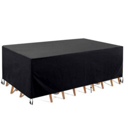 Garden Furniture Cover, Rectangular Table Protective Waterproof And Uv-Resistant Tarpaulin - thumbnail 2