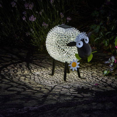 Smart Garden Solar Dolly The Sheep Silhouette Light Garden Light Figure Ornament - image 1