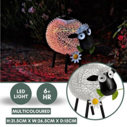 Smart Garden Solar Dolly The Sheep Silhouette Light Garden Light Figure Ornament - thumbnail 7