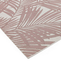 Asiatic Outdoor Patio Pat21 Pink Palm Rug-120Cm X 170Cm - thumbnail 4