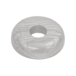 GoodHome Decor 35 Wooden White Pipe Collar (Dia)16mm, Pack Of 2 - thumbnail 1
