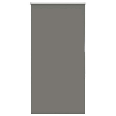 Berkfield Durable Roller Blind Blackout Grey 75X130 Cm Fabric Width 70.7 Cm Polyester - image 1