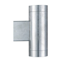 Nordlux Tin Outdoor Galvanized Steel Wall Light Coastal/marine Safe Silver,mains - thumbnail 2