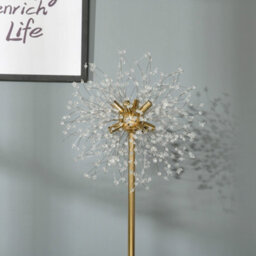 Homcom Modern Floor Lamp With Dandelion-Like Lampshade For Bedroom - thumbnail 8