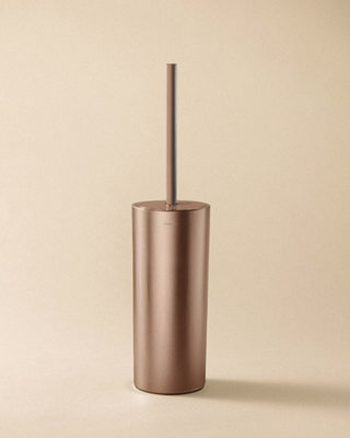 Cosmic Toilet Brush, Matt Copper, Freestanding Or Wall-Mounted, Adhesive Or Screw-In, Anti-Corrosion, Start Collection - image 1