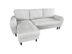 DS Living Sienna 3 Seater Right Hand Facing Storage Sofa Bed In Grey, Silver Or Beige - thumbnail 3