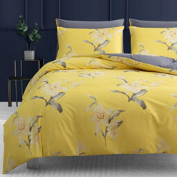 Lazzaro Winnie King Duvet Cover Set Premium Microfiber Soft Luxury Quilt Cover With Zipper Closure - thumbnail 3