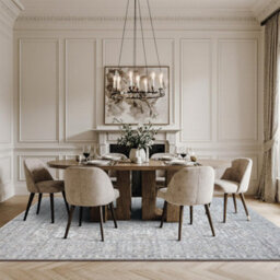 Homeart Traditional Area Rug , Super Soft & Sustainable Woven Neutral Carpet Durable Indoor Rug Medium Beige 60X110 - thumbnail 4