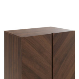 Gfw Catania 2 Door 1 Drawer Wardrobe Royal Walnut - thumbnail 5