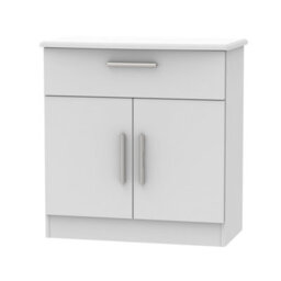 Harrow 1 Drawer 2 Door Sideboard In Grey Matt (Ready Assembled)
