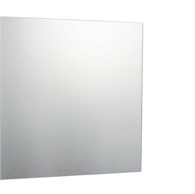 60 X 60Cm Square Frameless Bathroom Mirror Wall Hanging Fittings Not Included - image 1
