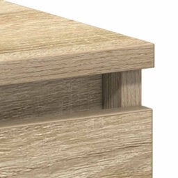 Vidaxl Desk Sonoma Oak 90X45X76 Cm Engineered Wood Desks - thumbnail 9