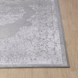 Livabliss Lustro-Vintage Grey Off-White Beige Traditional Boho Living Dining Bedroom Rug 80 X 150 Cm Easy Care, Non Shedding - thumbnail 5
