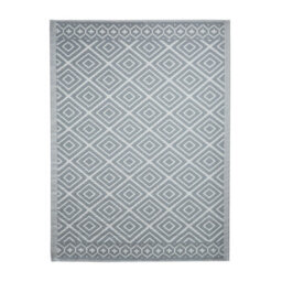 Gainsborough Outdoor Rug In Grey Aztec Design, Made From Recycled Polypropylene, Mould-Resistant & Easy Clean, W120 X L180Cm, - thumbnail 2
