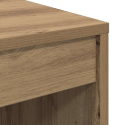 Berkfield Writing Desk Artisan Oak Engineered Wood 80 X 40 X 76 Cm - thumbnail 7