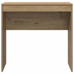 Berkfield Writing Desk Artisan Oak Engineered Wood 80 X 40 X 76 Cm - thumbnail 4