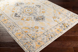 Livabliss Floransa-Vintage Beige Grey Blue Yellow Traditional Boho Living Dining Bedroom Rug 80 X 220 Cm Easy Care, Non Shedding - thumbnail 6