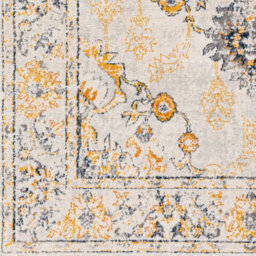 Livabliss Floransa-Vintage Beige Grey Blue Yellow Traditional Boho Living Dining Bedroom Rug 80 X 220 Cm Easy Care, Non Shedding - thumbnail 7