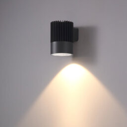 Ultra Beam Lighting Ultrabeam Black 20 Watt Exterior Wall Downlight - Ip65 Rated - 3000K Warm White - 170mm Tall - 1600 Lumens - thumbnail 2
