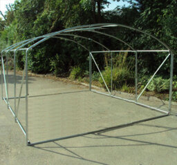 Crocodile Trading 4M X 3.5M + Ground Anchor Kit (13' X 11.5' Approx) Pro Max Green Poly Tunnel - thumbnail 8