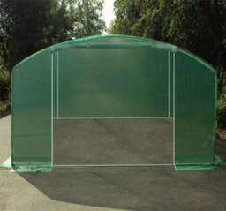 Crocodile Trading 4M X 3.5M + Ground Anchor Kit (13' X 11.5' Approx) Pro Max Green Poly Tunnel - thumbnail 6