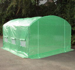 Crocodile Trading 4M X 3.5M + Ground Anchor Kit (13' X 11.5' Approx) Pro Max Green Poly Tunnel - thumbnail 3