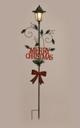 Groundlevel Indoor / Outdoor 114Cm Tall Christmas Lantern Light - Merry Christmas - thumbnail 3