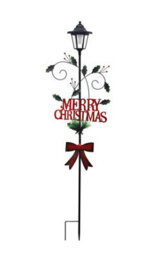 Groundlevel Indoor / Outdoor 114Cm Tall Christmas Lantern Light - Merry Christmas - thumbnail 2