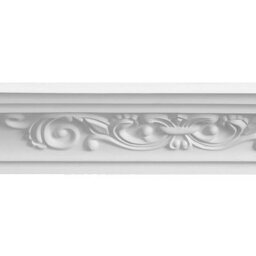 Fleur De Lys Plaster Coving 95mm X 110mm - 48M Pack - thumbnail 3