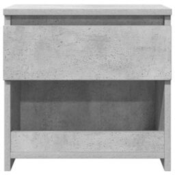 Vidaxl Bedside Cabinets 2 Pcs Concrete Grey 40X30X39 Cm Engineered Wood - thumbnail 6
