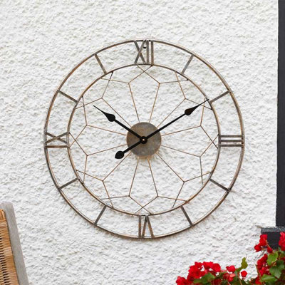 Smart Garden Marco Paul 23.5'' Wall Clock Battery Operated - London - image 1